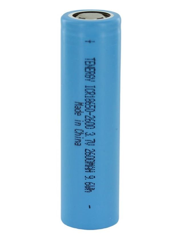 18650 Tenergy Flat Top