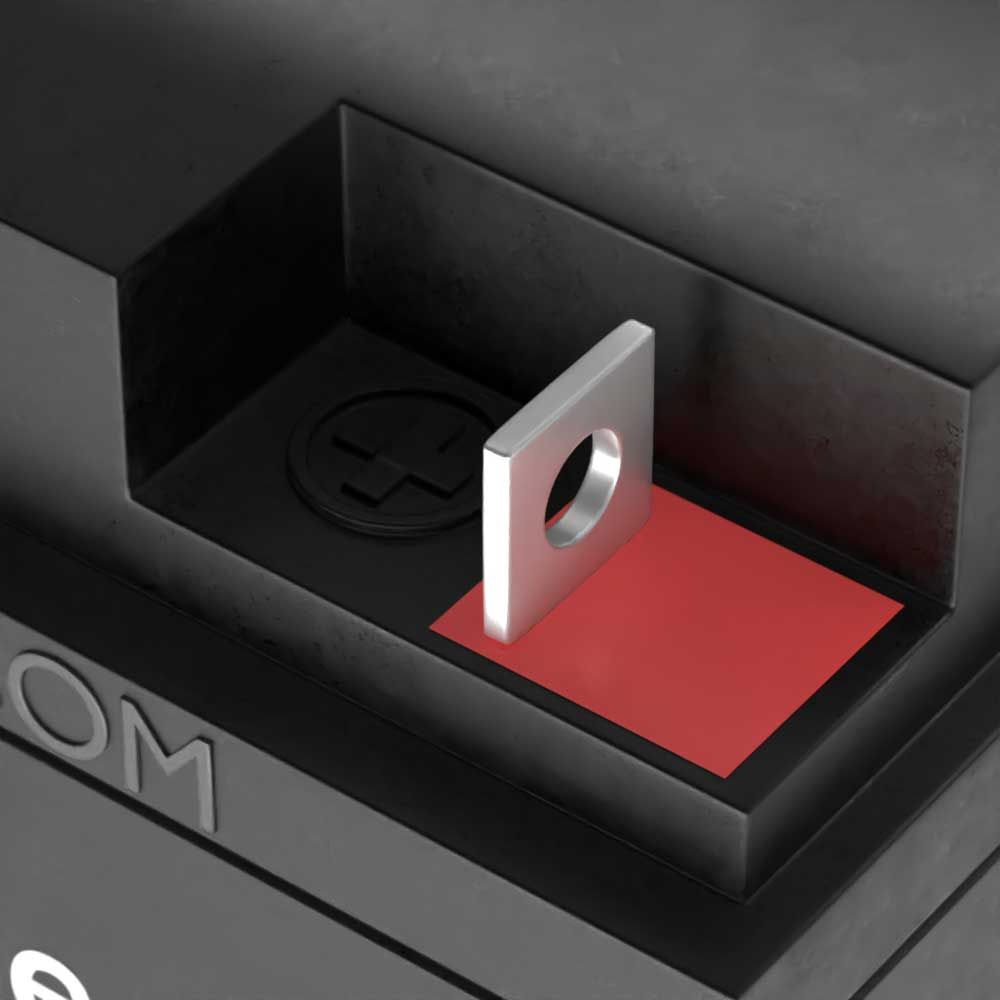 Nut and Bolt Terminal  - Johnson Controls JC12150 UPS replacement battery (rechargeable)