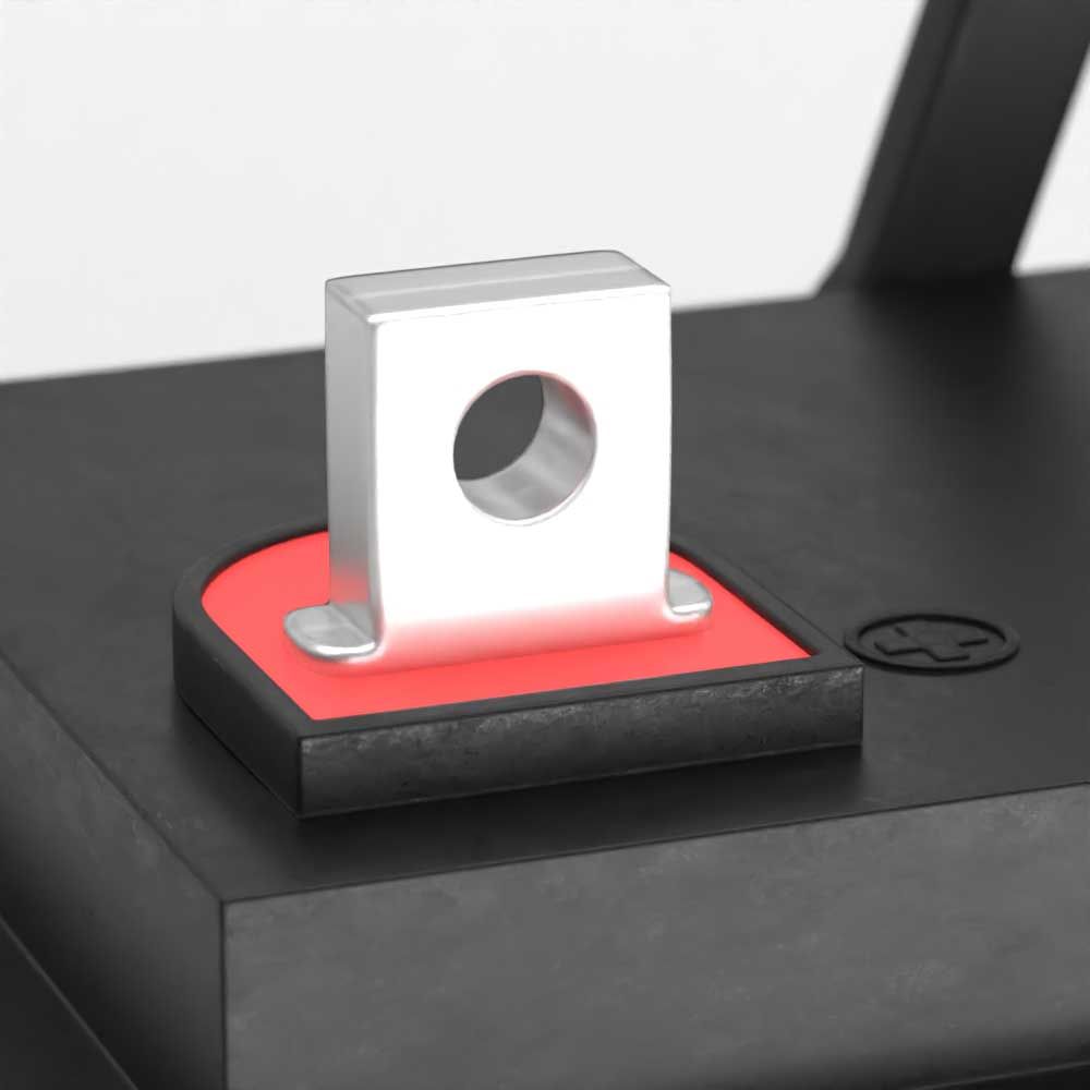 Nut and Bolt Terminal  - Fire-Lite GC128 replacement battery (rechargeable)