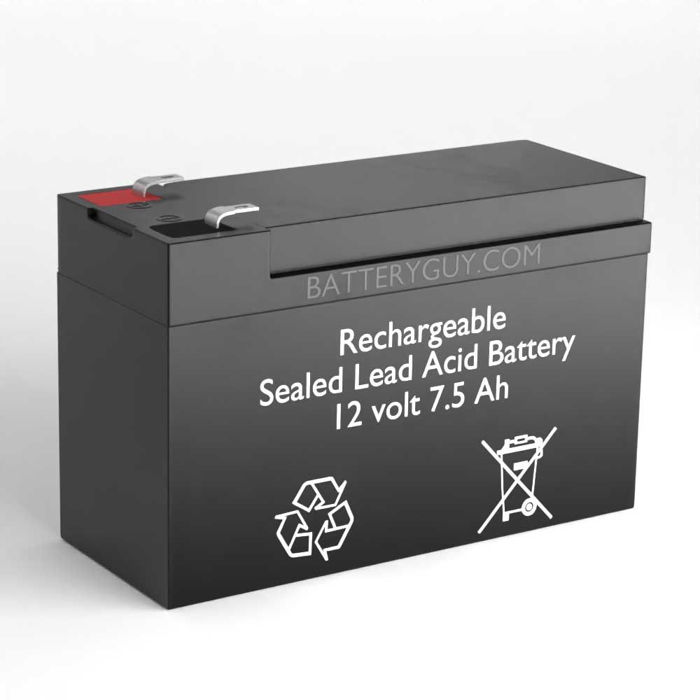 12v 7.5Ah Rechargeable Sealed Lead Acid High Rate Battery Set of Twenty