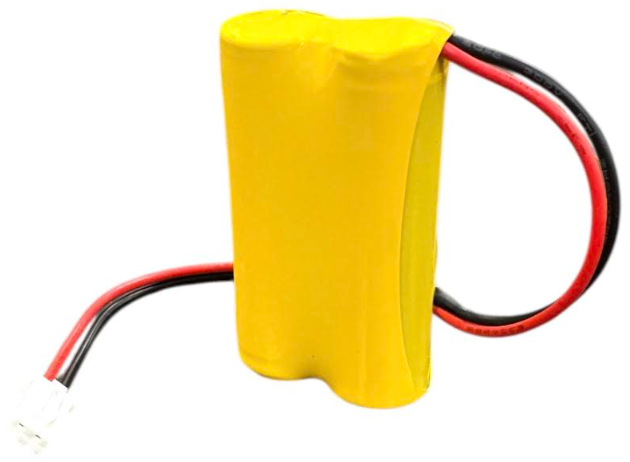 Nickel Cadmium Battery 2.4v 900mah with Connector | BGN800-2DWP-326EC (Rechargeable)