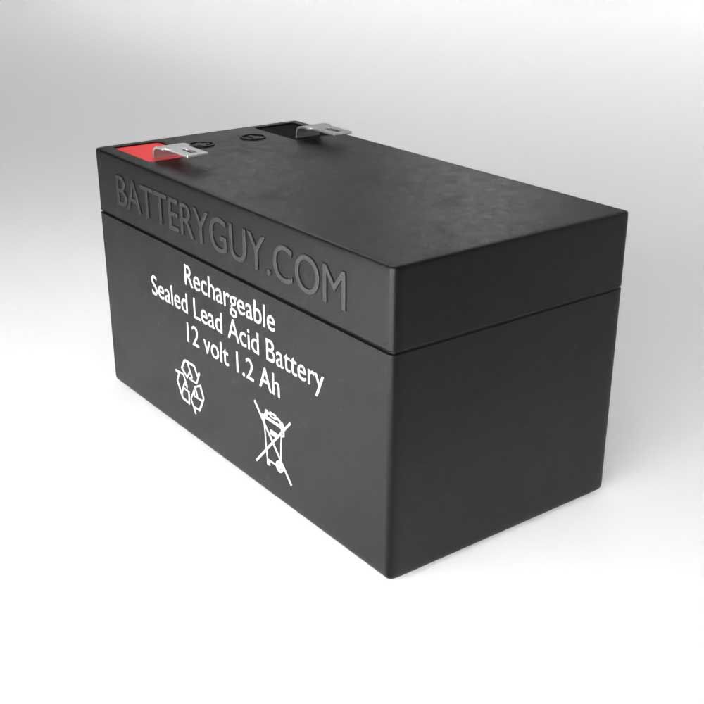 12v 1.2Ah Rechargeable Sealed Lead Acid Battery ~ BG-1212F1 (Qty of 10)