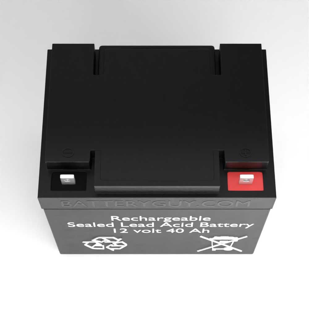 12v 40Ah Rechargeable Sealed Lead Acid (Rechargeable SLA) Battery ~ BG-12400NB (Qty of 4)