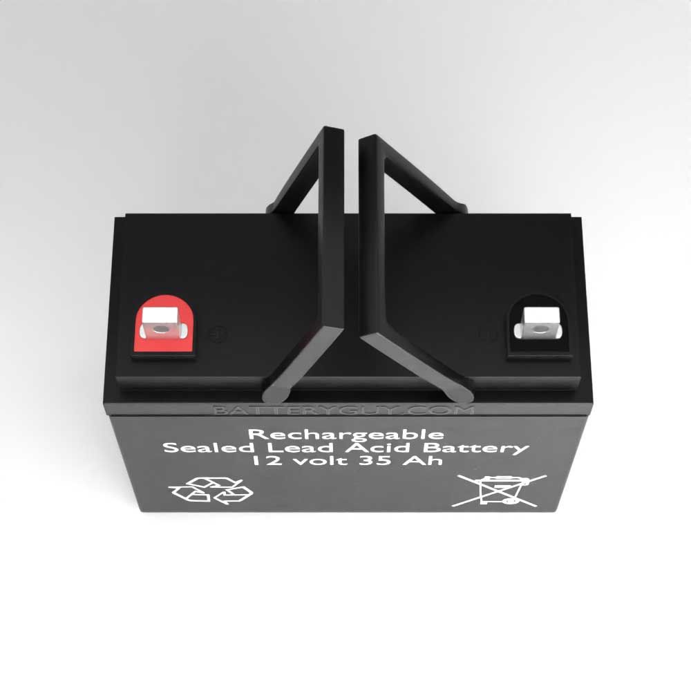 12v 35AH Rechargeable Sealed Lead Acid (Rechargeable SLA) Battery Set of Three