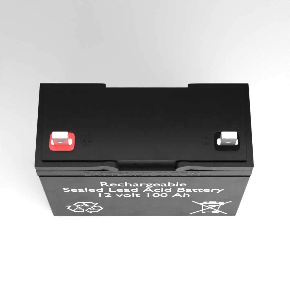 12v 100Ah Rechargeable Sealed Lead Acid Battery ~ BG-121000NB