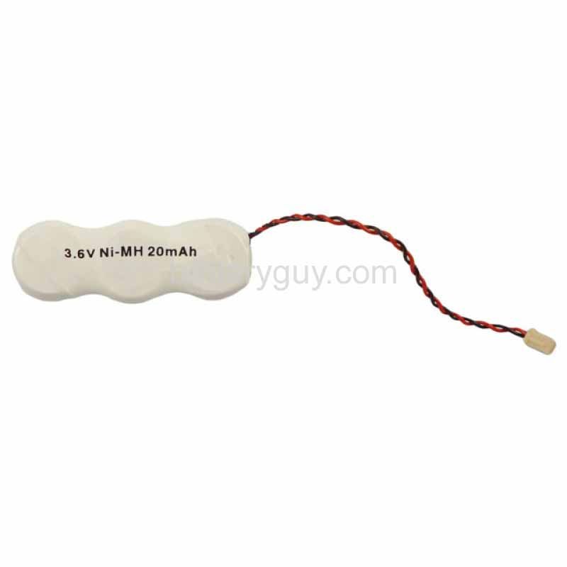 3.6 volt 20 mAh barcode scanner battery HBB - Symbol ST1-50-14000-144 replacement battery