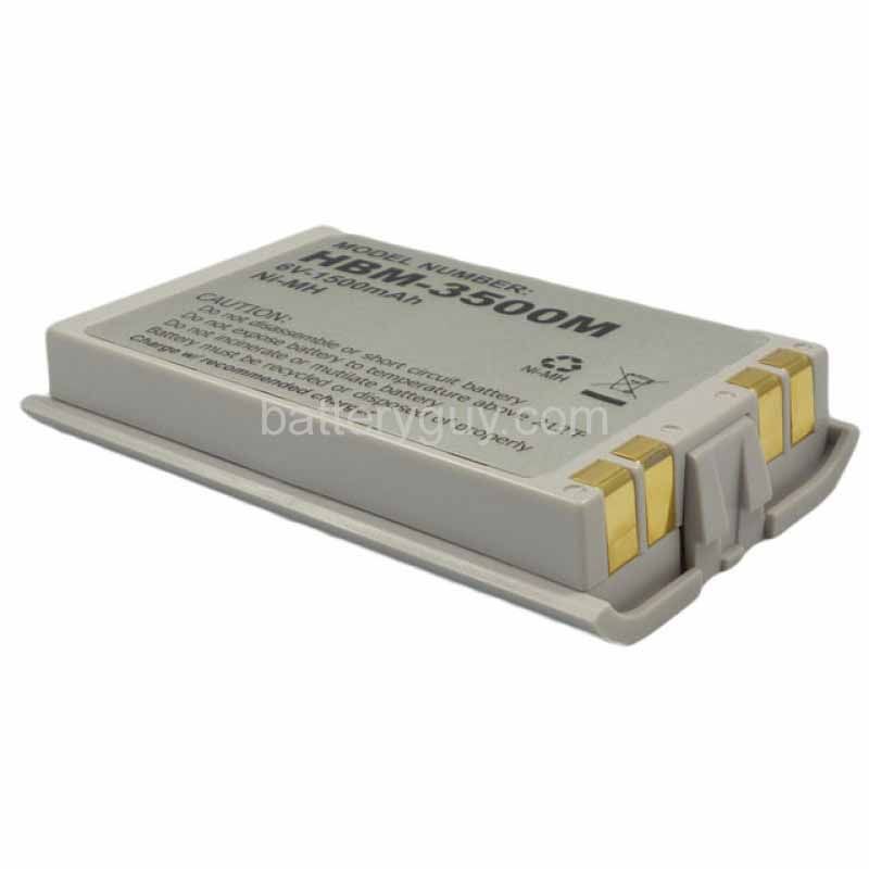 6 volt 1500 mAh barcode scanner battery HBM - Symbol PDT 3510 replacement battery (rechargeable)
