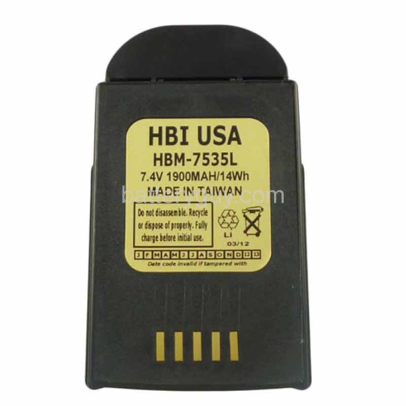 Teklogix 7535 replacement battery (rechargeable)