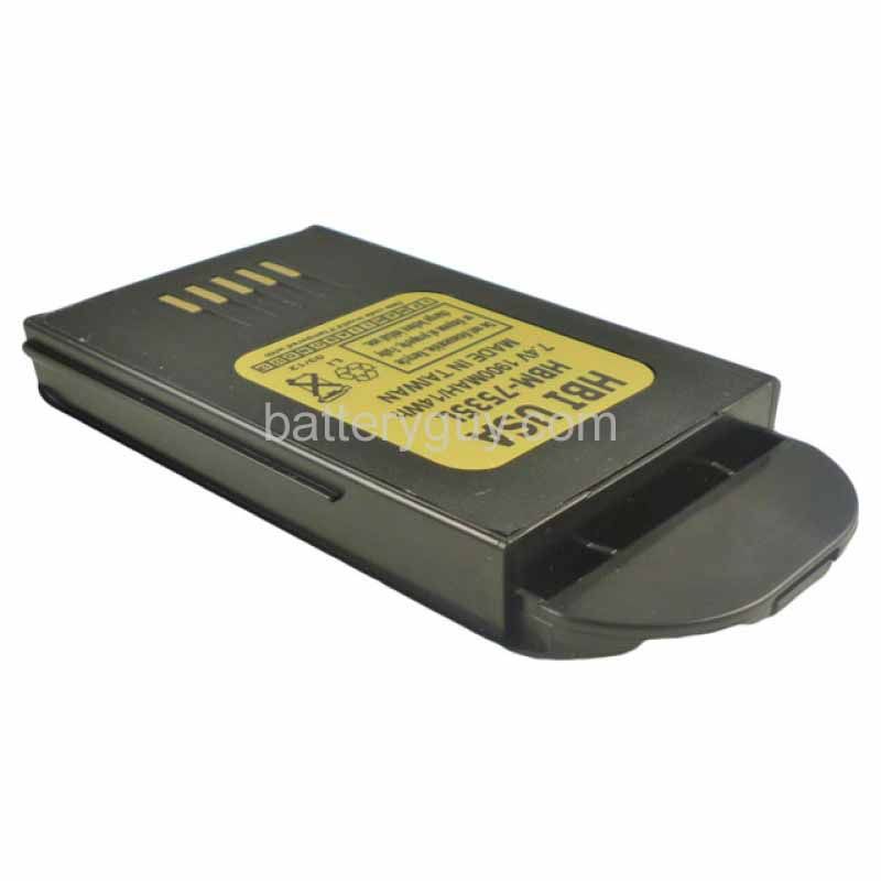 7.4 volt 1900 mAh barcode scanner battery HBM - Teklogix 7535 replacement battery (rechargeable)