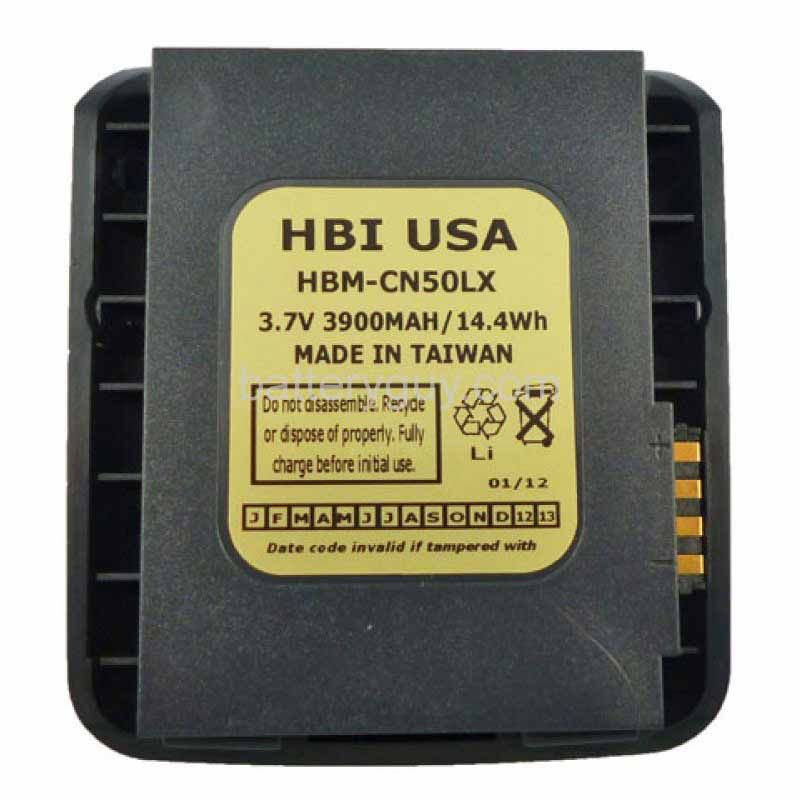 3.7 volt 3900 mAh barcode scanner battery HBM-CN50LX