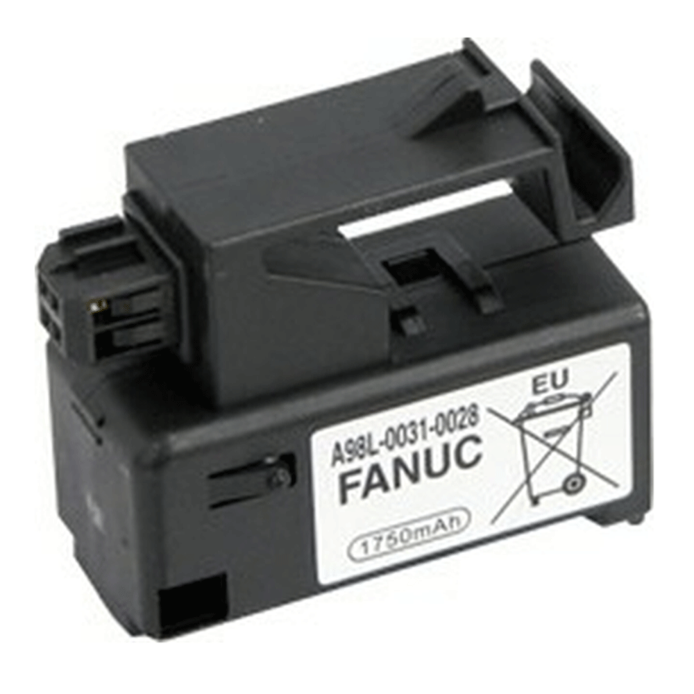 FANUC A98L-0031-0028 3V 1750mAh A02B-0323-K102 Lithium Single Cell Cartridge Battery