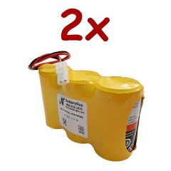 Hawker/Cyclon/Enersys 0810-0103WL-MINI9030EC Battery | 6v 2.5ah (Qty of 2)