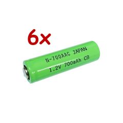 その他 SANYO P6-120MPN Sanyo / Panasonic Rechargeable Nickel Cadmium Battery 1.2v 700mah
