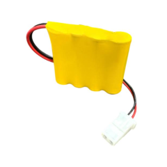 Nickel Cadmium Battery 4.8v 900mah with Connector | BGN800-4DWP-A800EC (Rechargeable)