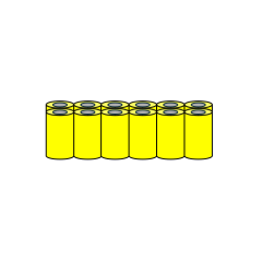 Nickel Cadmium Battery 14.4v 2100mah ~ BGN1800-12EWP-4-82187-1 (Rechargeable)