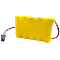 BatteryGuy 6V 2700mAh Nickel Metal Hydride Interlogix Simon XTi Alarm Panel Replacement Battery | BGNMH2700-5DWP-5481MW (Rechargeable)