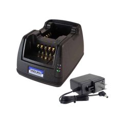 Endura Dual Unit Battery Charger for many HARRIS Two Way Radios | BG-EC2M-HA3B-D