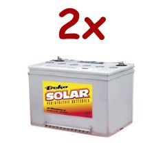 12v 60Ah Deep Cycle Gel Battery (Qty of 2)