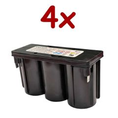 4 x Hawker/Cyclon/Enersys 0809-0012 Battery