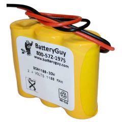 Nickel Cadmium Battery 3.6v 1100mah | BGN1100-3DWP (Rechargeable)