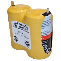 Hawker/Cyclon/Enersys 0810-0123 Battery | 4v 2.5Ah Emergency Light Battery