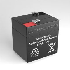 BG-610F1 | Rechargeable SLA Battery 6v 1Ah