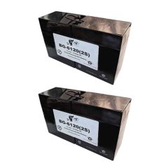 12v 14Ah Rechargeable Sealed Lead Acid (Rechargeable SLA) Battery ~ BG-6120(2S) (Qty of 2)