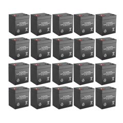 12v 5.5Ah Rechargeable Sealed Lead Acid High Rate  Battery Set of Twenty