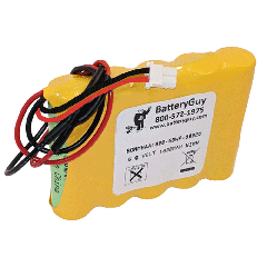Nickel Metal Hydride Battery 6.0V 1800mAh | BGNMHAA1800-5DWP-500EC (Rechargeable)
