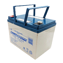 Power-Sonic PS-12350B 12V 35AH SLA Battery (T6 Threaded Insert w/ 6mm Stud Fastner)