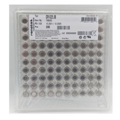 CR1025 Lithium Battery 3V 30mAh (BULK TRAY OF 300) NON CARDED