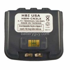 3.7 volt 7800 mAh barcode scanner battery HBM-CN3LX
