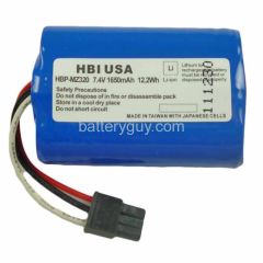 7.4 volt 1500 mAh barcode printer battery HBP-MZ320L