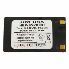 7.4 volt 2600 mAh barcode printer battery HBP-SSPRINT