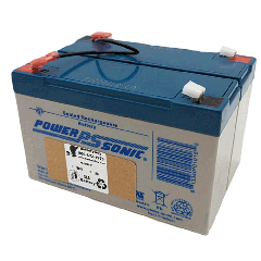 Power-Sonic Replacement for the PS-12100 F2 ~ Rechargeable SLA Battery 12V 12AH