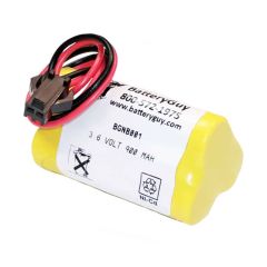 BGNB001 3.6 Volt 900 MAh NICAD Battery (Rechargeable)