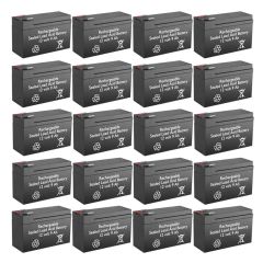 12V 9Ah Rechargeable Sealed Lead Acid High Rate Battery Set of Twenty