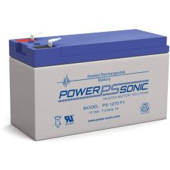 Power-Sonic PS-1270 F1 | Rechargeable SLA Battery 12v 7Ah