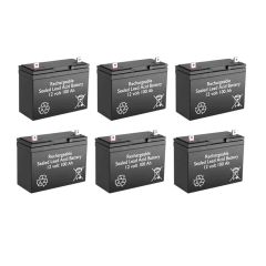 12v 100Ah Rechargeable Sealed Lead Acid Battery | BG-121000NB (Qty of 6)