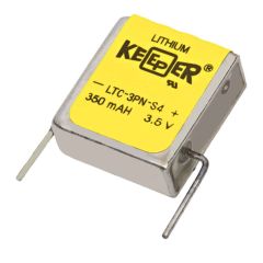 LTC-3PN-S4 Lithium Meter Keeper Battery 3.5v 350mAh