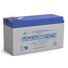 Power-Sonic PS-1290 F2 | Rechargeable SLA Battery 12v 9ah