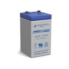 Power-Sonic PS-445 | Rechargeable SLA Battery 4v 4.5ah