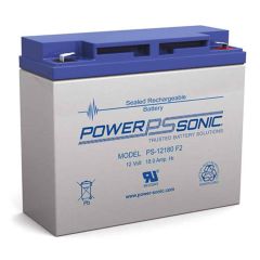 Power-Sonic PS-12180 F2 | Rechargeable SLA Battery 12v 18Ah