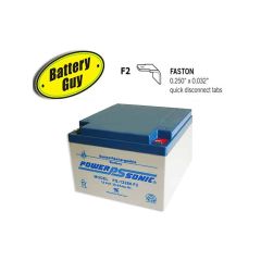 Power-Sonic PS-12260 F2 | Rechargeable SLA Battery 12v 26Ah