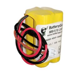 Nickel Cadmium Battery 4.8v 900mah with PR600EC Connector | BGN800-4EWP-PR600EC (Rechargeable)