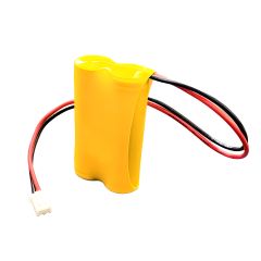 Nickel Cadmium Battery 2.4v 900mah with Connector | BGN800-2DWP-PR326EC (Rechargeable)