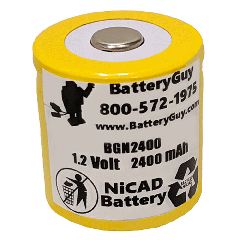 Nickel Cadmium Battery 1.2v 2400mah | BGN2400 (Rechargeable)