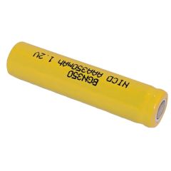 Nickel Cadmium Battery 1.2v 350mah AAA Flat Top Battery| BGN350 (Rechargeable)