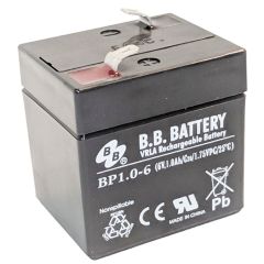 B.B. BATTERY BP1.0-6 | Rechargeable SLA Battery 6v 1Ah