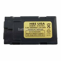 7.4 volt 2600 mAh barcode scanner battery HBM-2435L